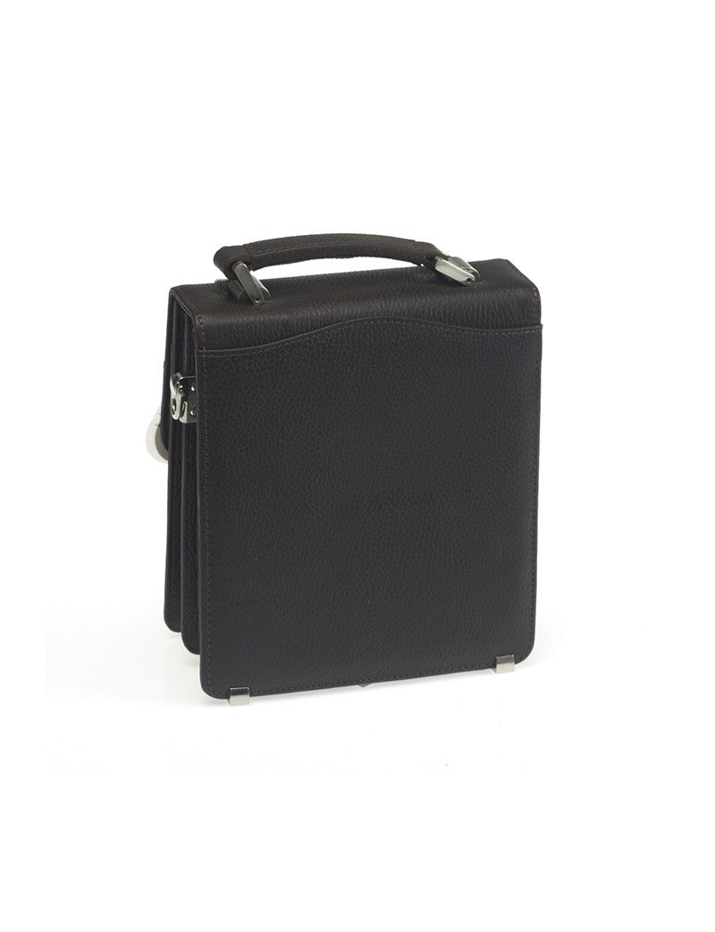Leather Handbag - Black #318171