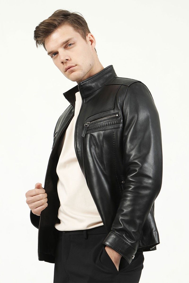 Men's jacket E-1004 - Black #317594