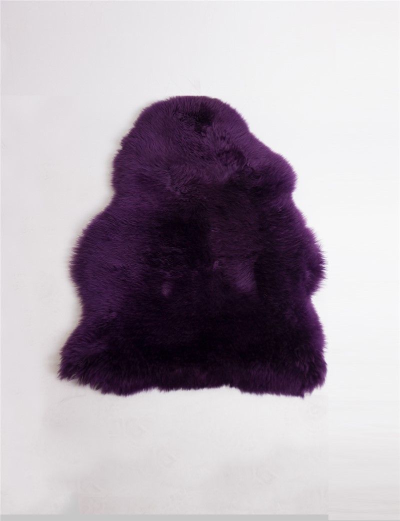 Genuine leather carpet - Purple #318603