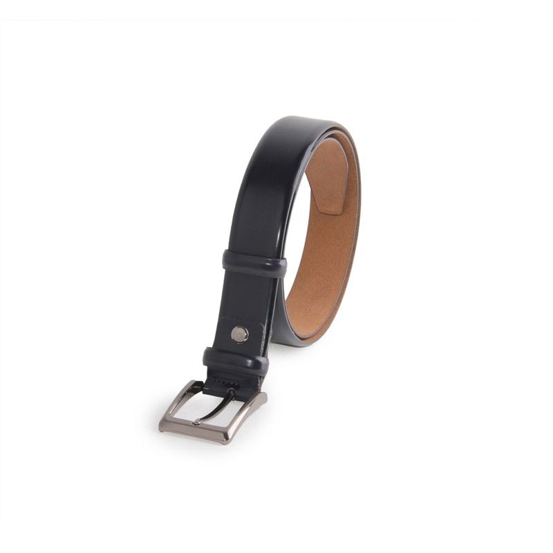 Men's leather belt - Black #318424