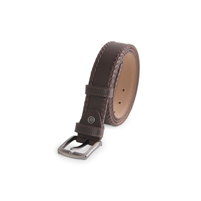 Men's leather belt - Brown #319272