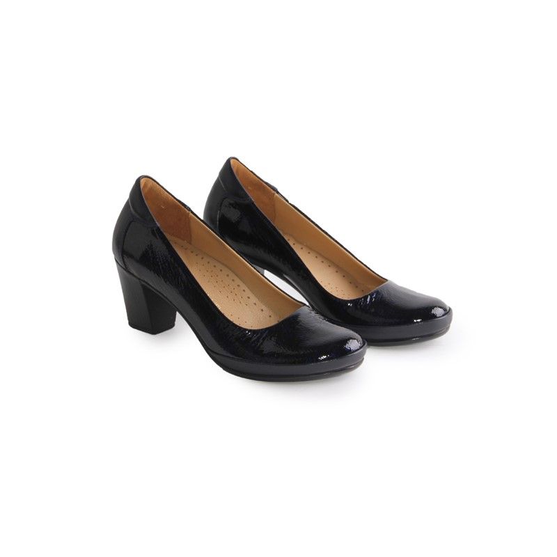 Women's Real Leather Shoes - Black #318571
