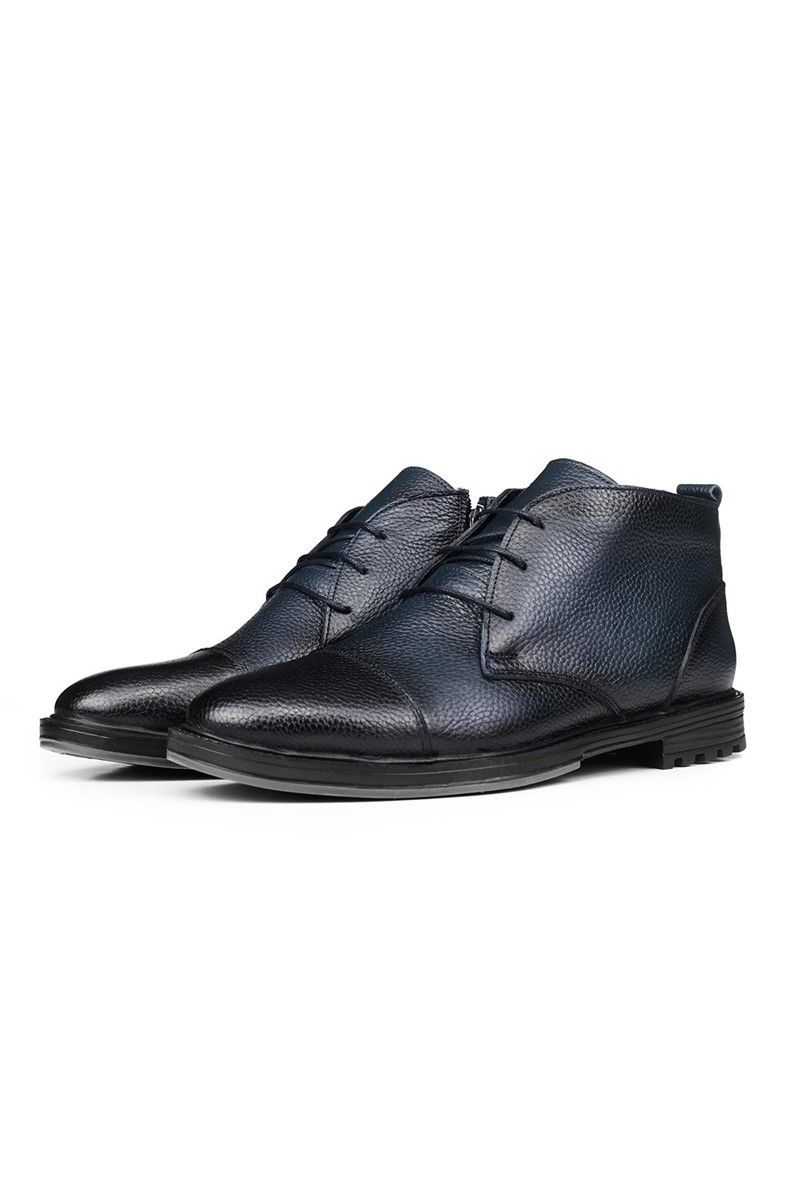 Ducavelli férfi bőrcipő  - Sötétkék # 316891