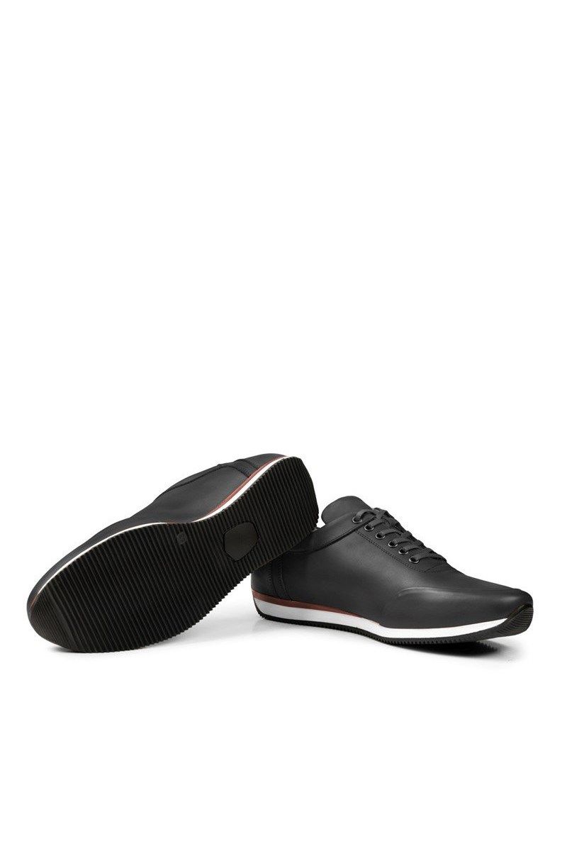 Ducavelli Men's Leather Casual shoes - Black #326801