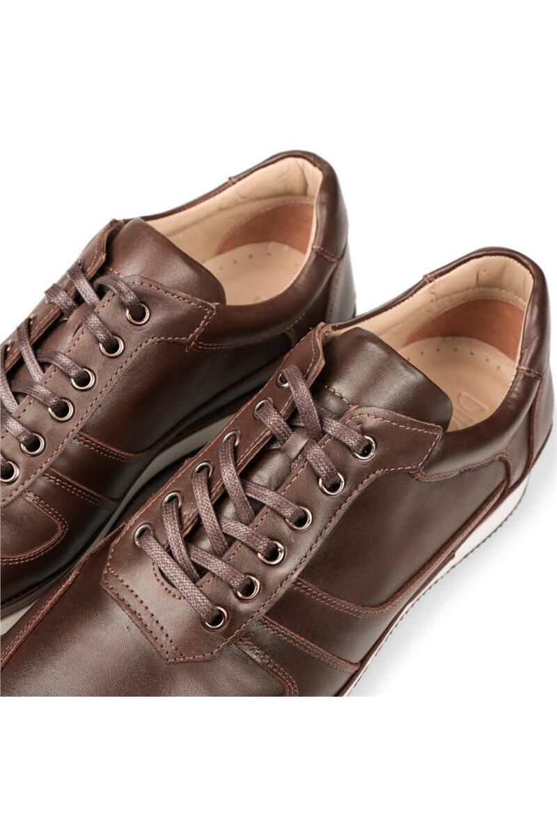Ducavelli Men's Leather Casual shoes - Brown #326791