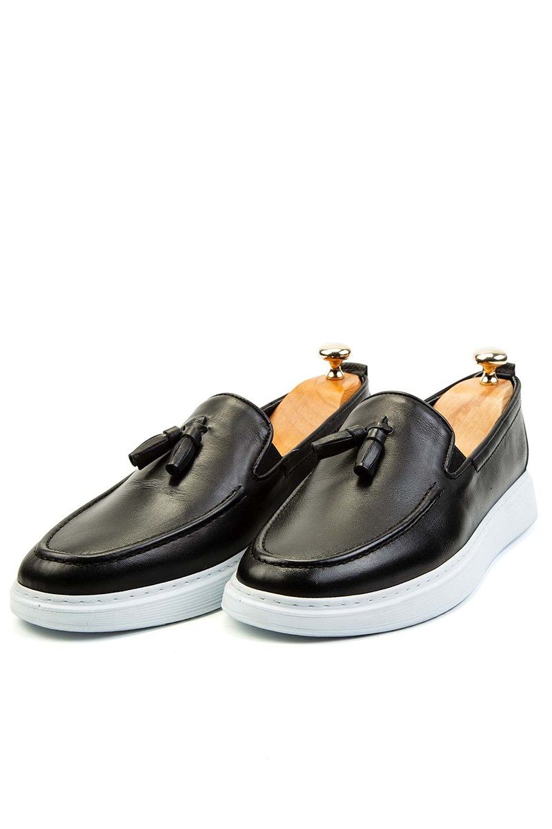 Ducavelli Fringe férfi bőr cipő - fekete 308241