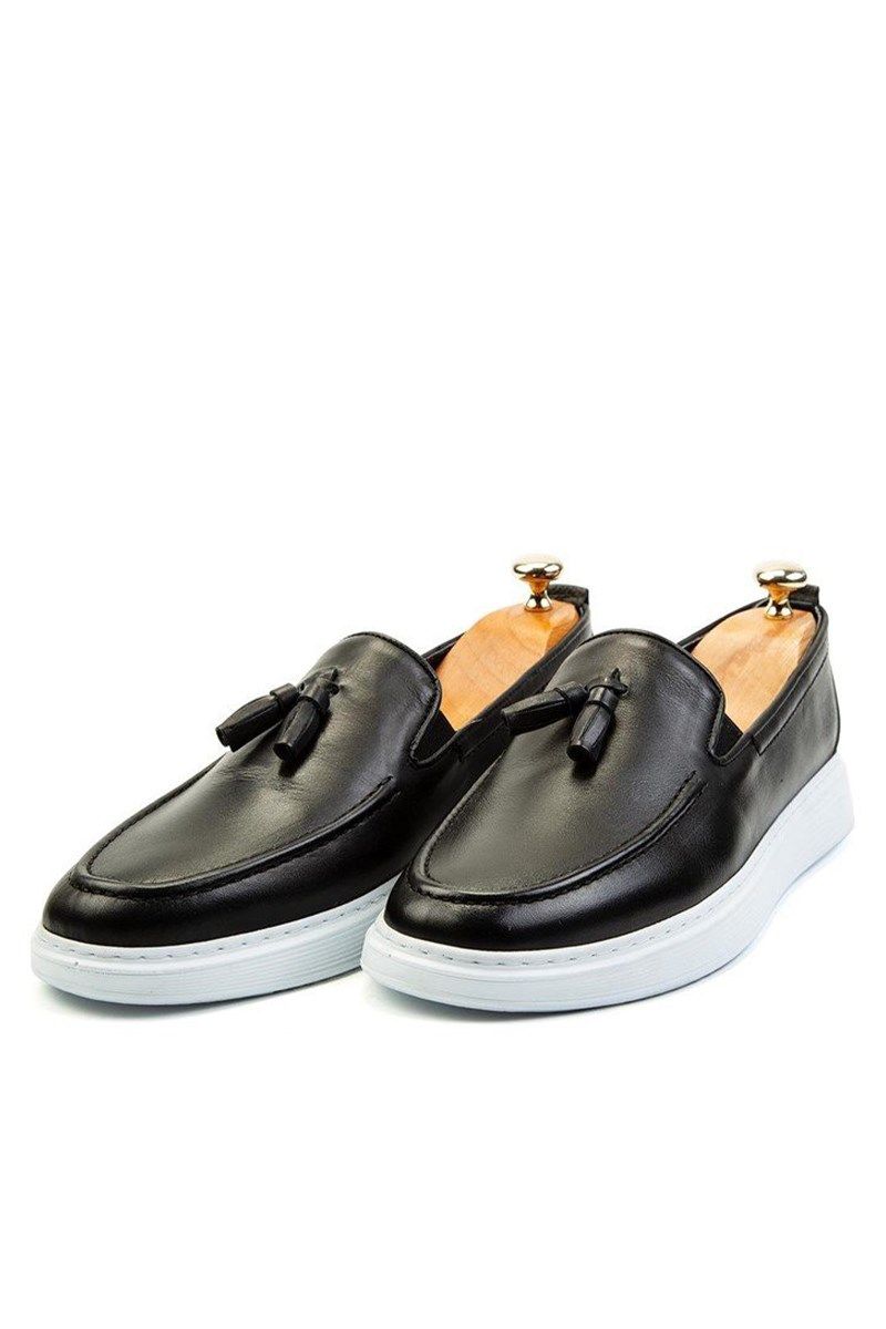 Ducavelli Men's Leather Casual shoes - Black #326790