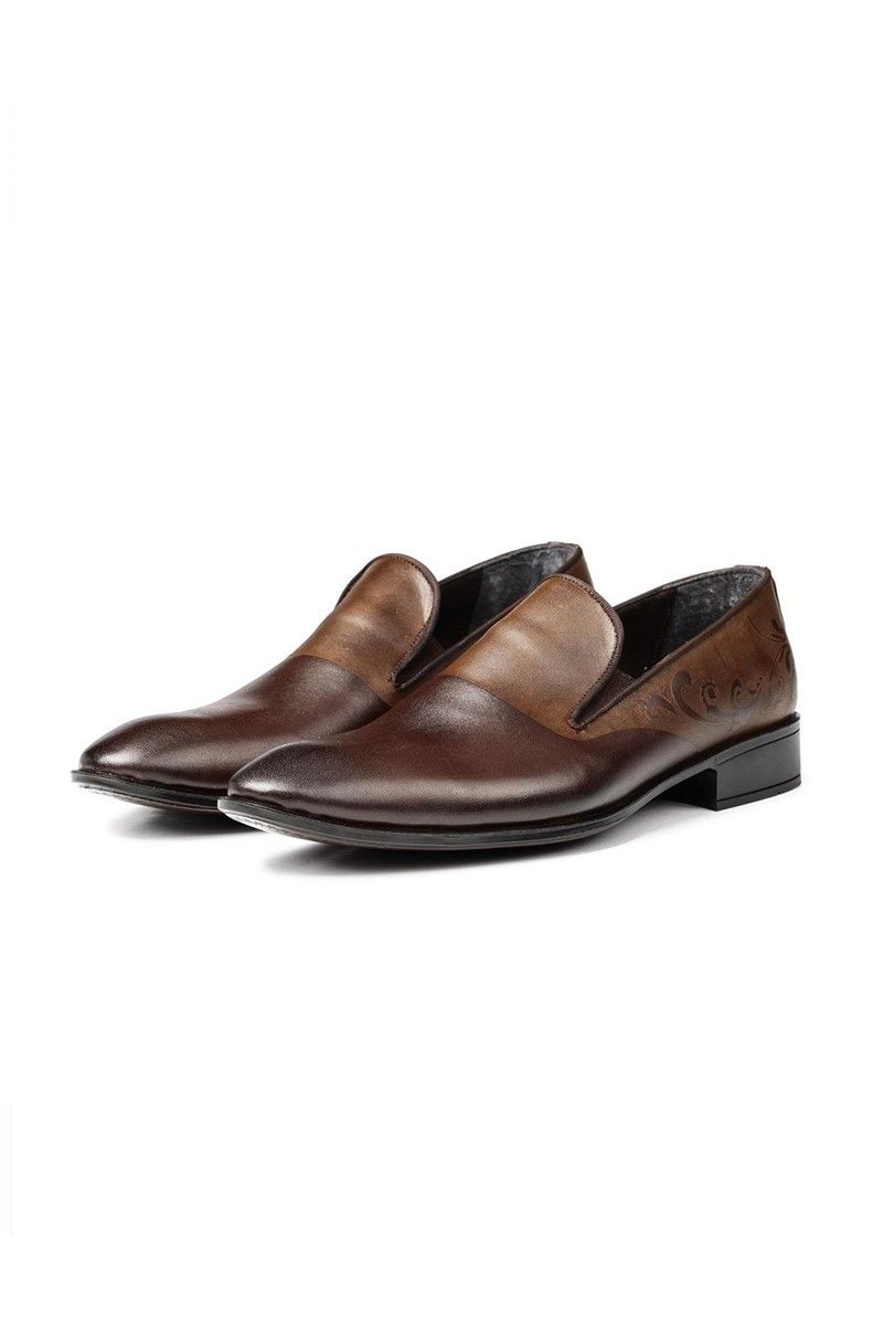 Ducavelli Muške cipele od prave kože - Smeđe #311489