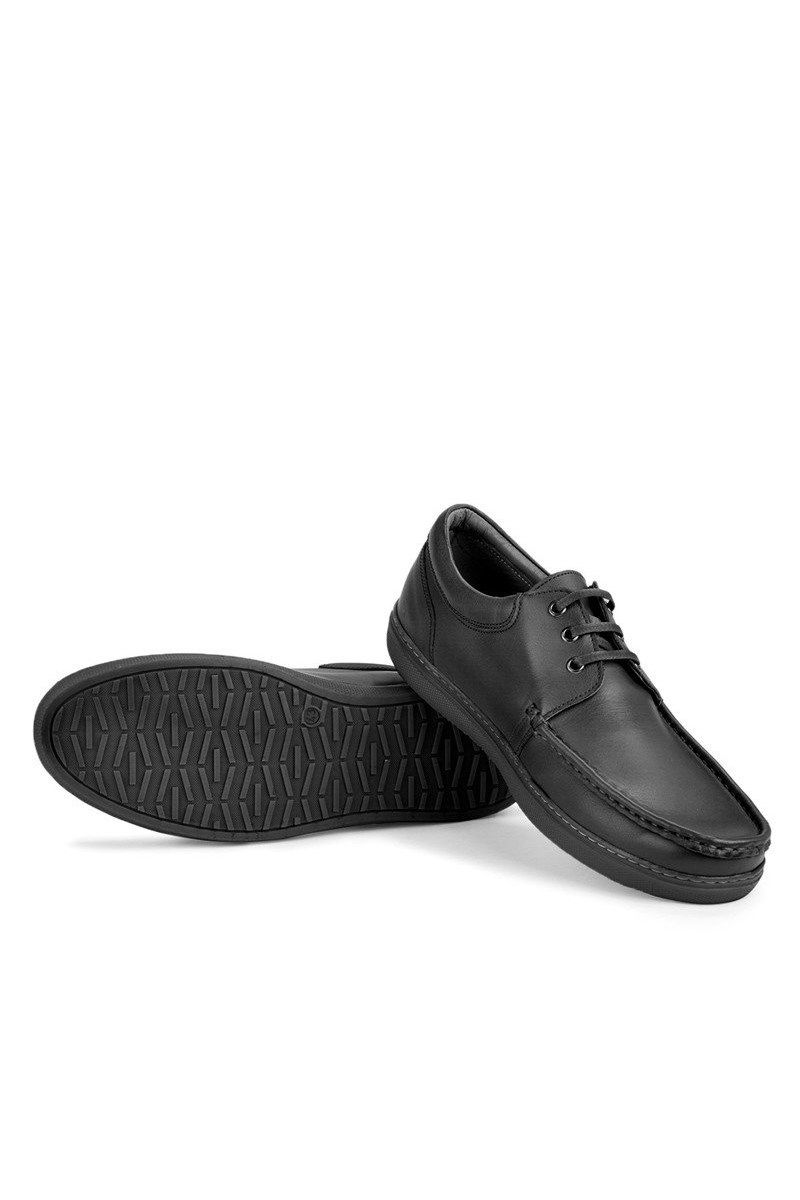 Ducavelli Men's Genuine Leather Shoes - Black #333204