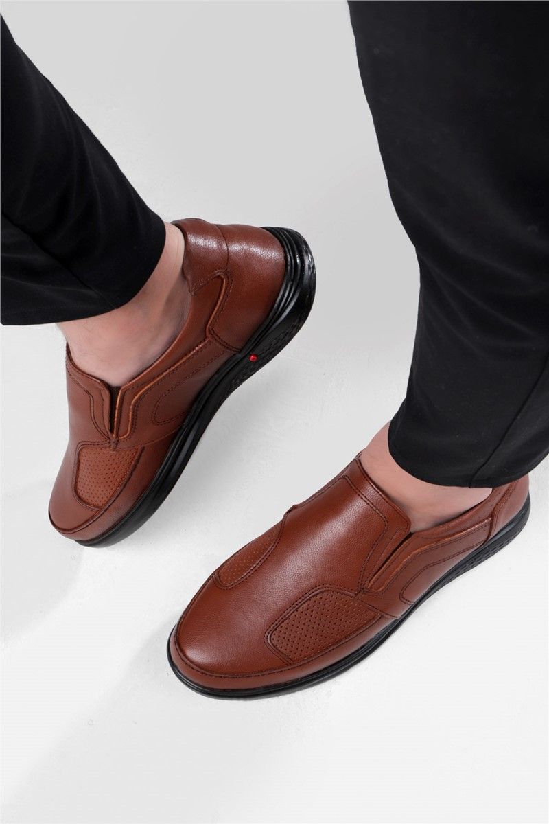 Ducavelli Muške cipele  od prave kože - Smeđe #381618