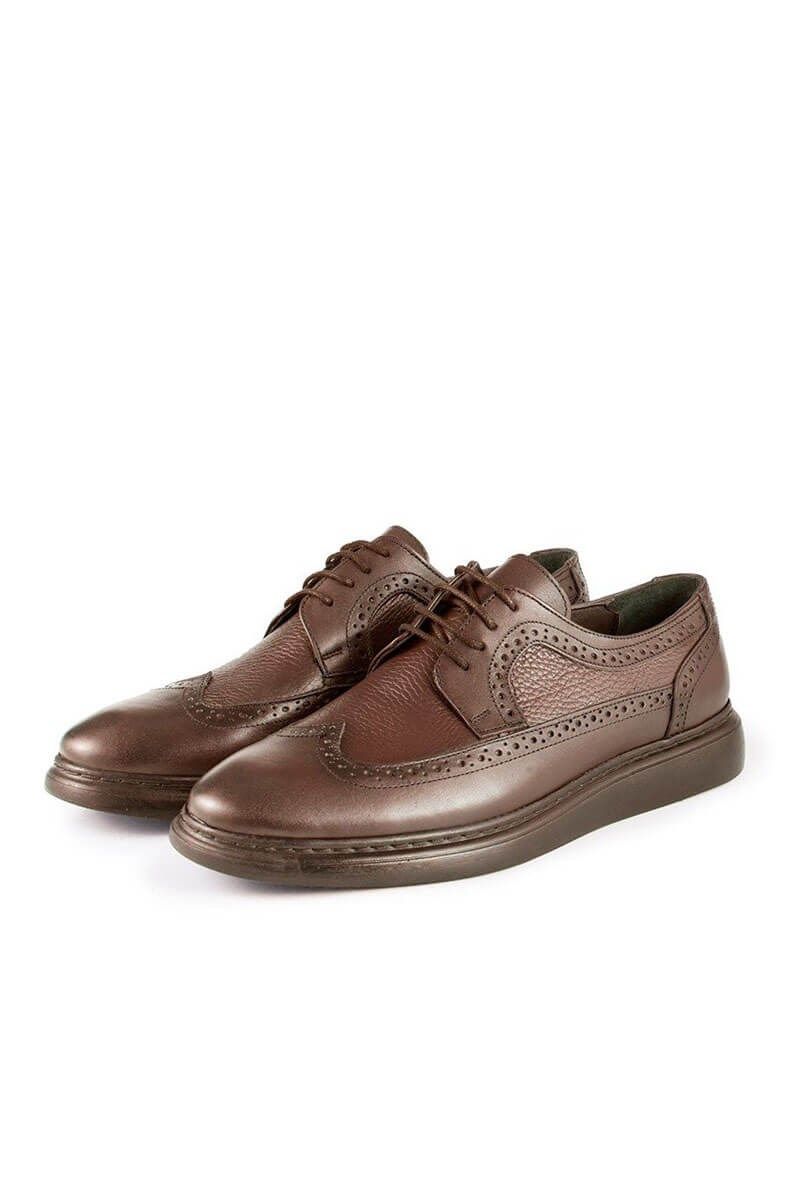 Ducavelli Lusso Muške cipele od prave kože - Smeđe #334631