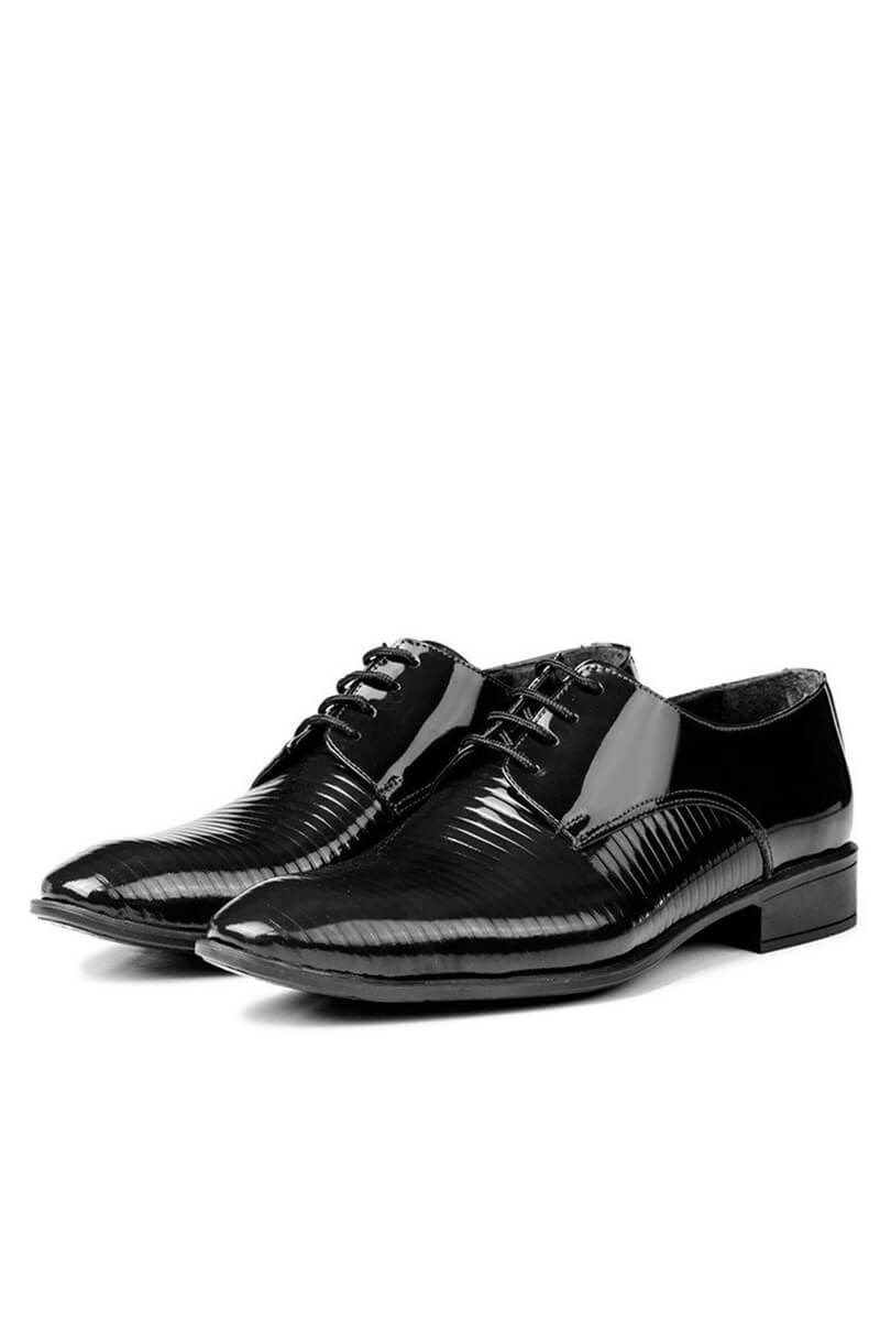 Ducavelli Men's leather shoes - Black #320232