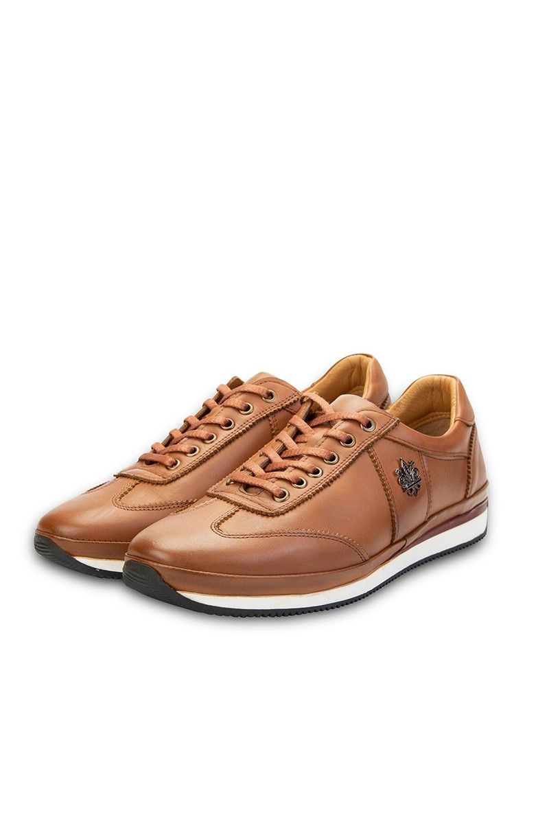 Ducavelli Men's Real Leather Trainers - Taba #308263