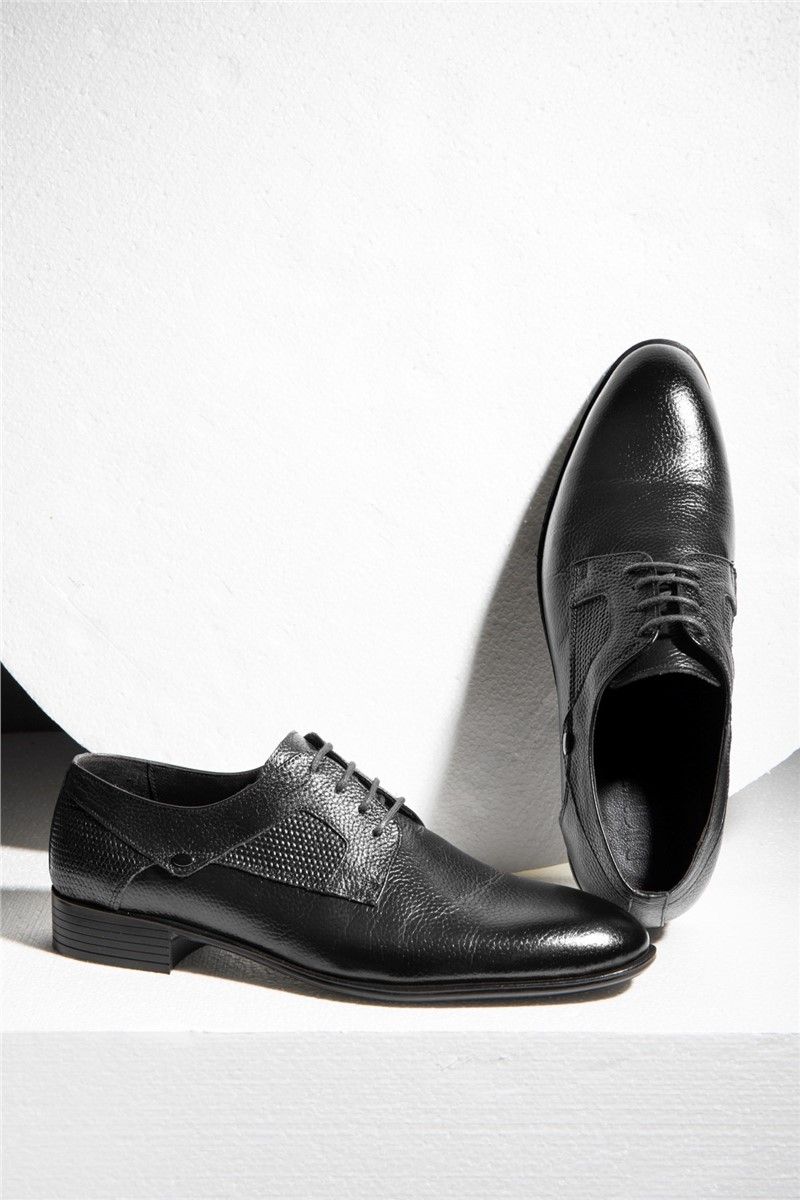 Ducavelli Muške svečane cipele od prave kože - Crne #363769