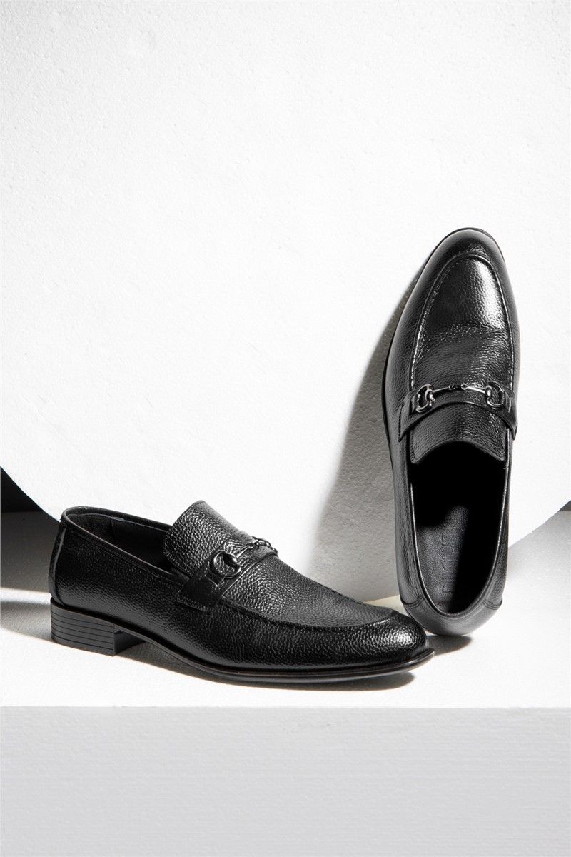 Ducavelli Men's Genuine Leather Formal Shoes - Black #363766