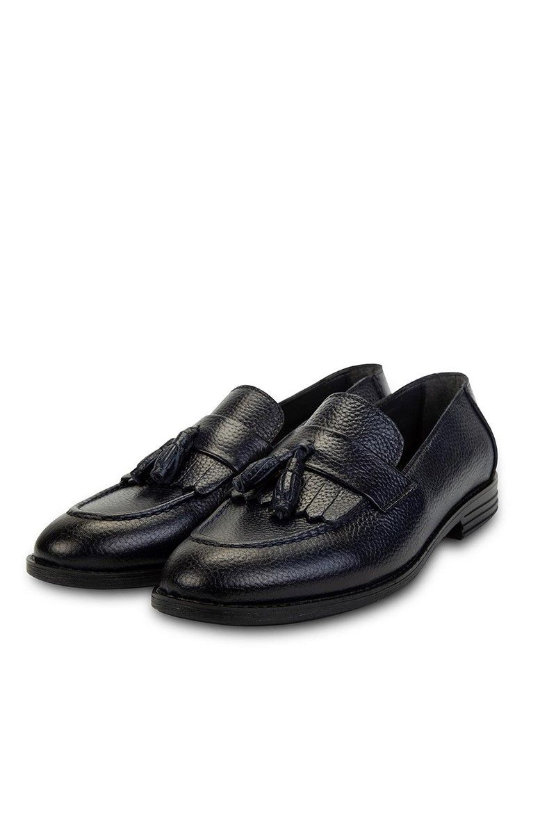 Ducavelli Tassel férfi bőr cipő - sötétkék 308279