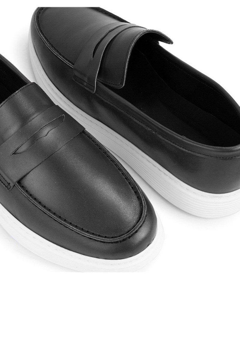 Ducavelli Muške cipele od prave kože - Crne #333193