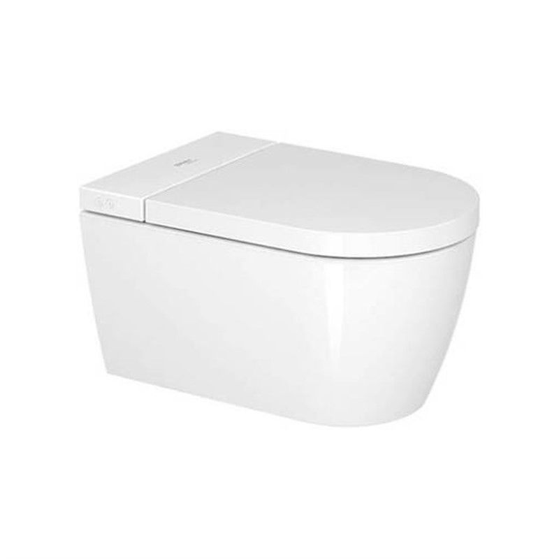 Duravit SensoWash Toilet Bowl Set with Lid - White #356272