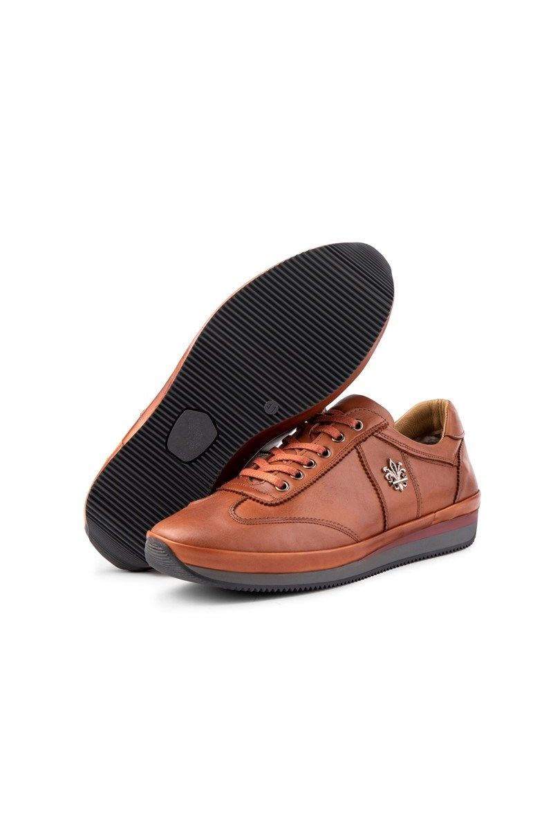 Ducavelli Muške svakodnijevne cipele od prave kože - Svijetlosmeđe #363802