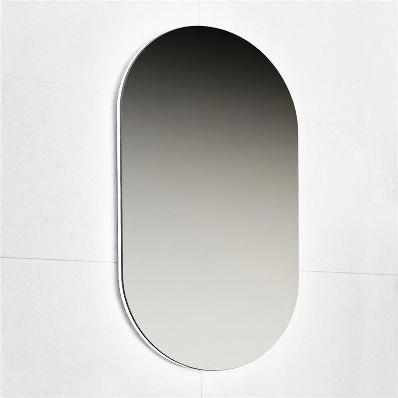 Emart Alfa LED ogledalo 60x100 cm - antracit #356696