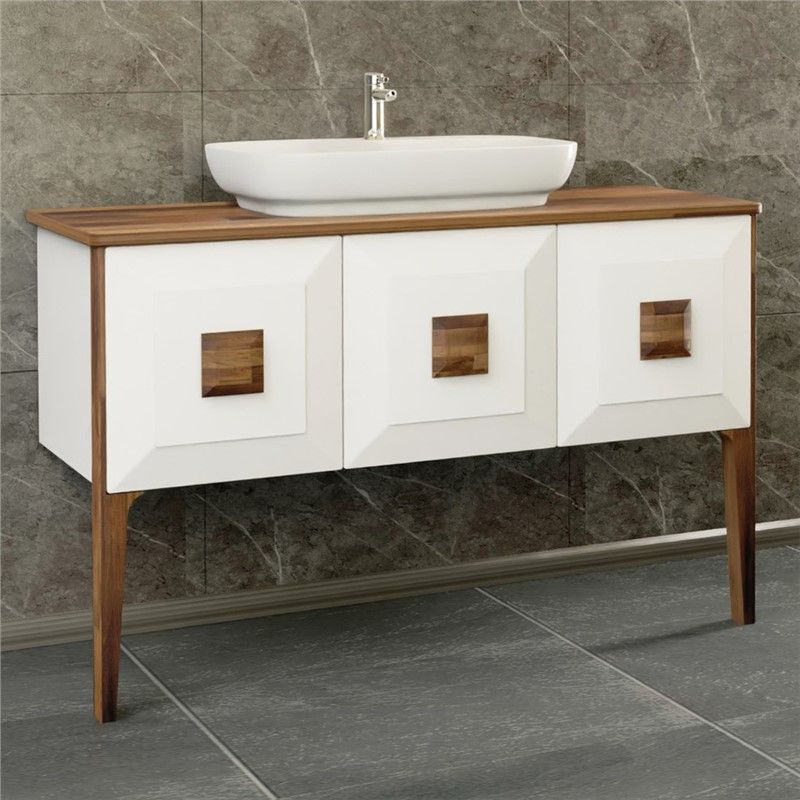 Emart Hermes Bathroom Cabinet 120cm - White #356752