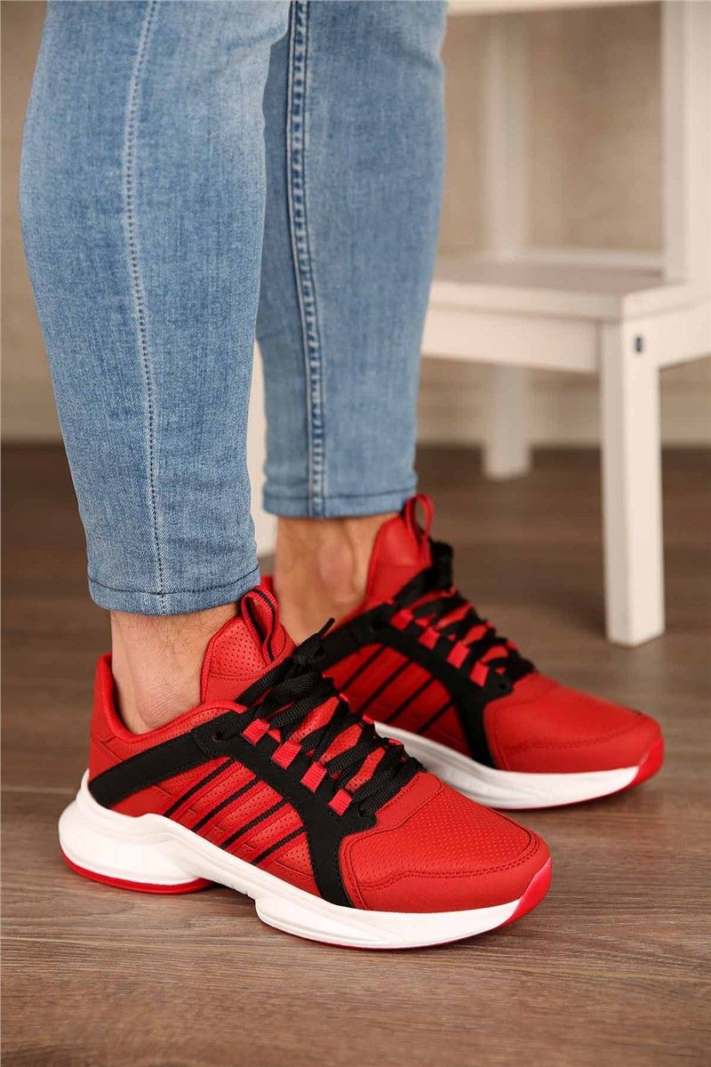 Men's Trainers - Red #299065
