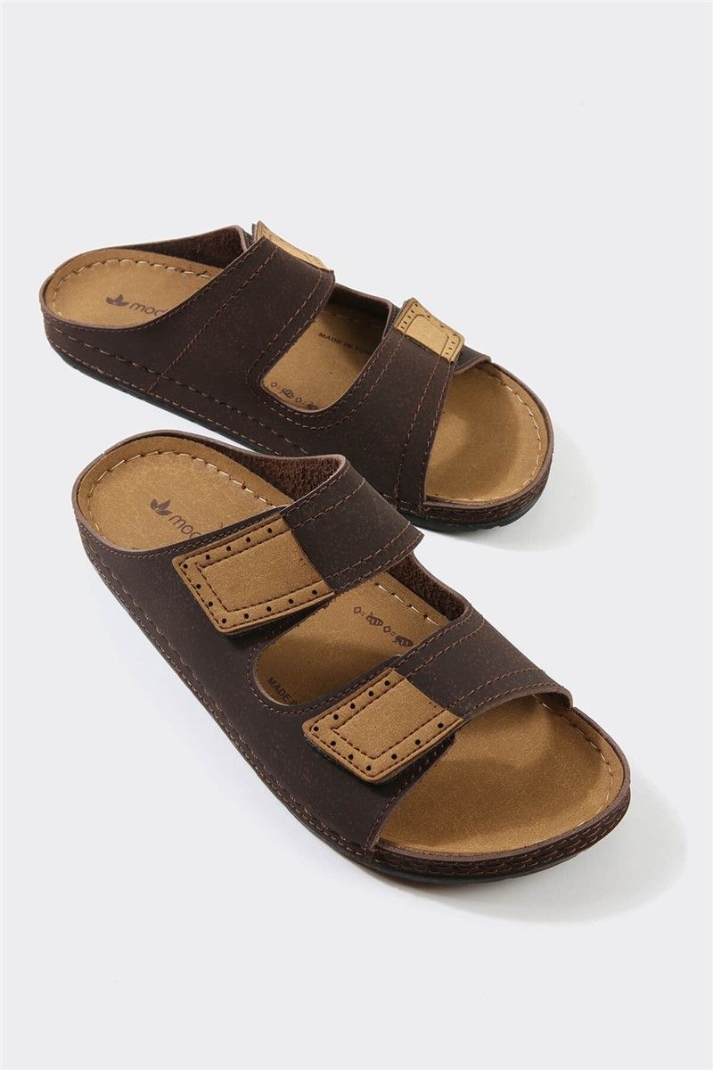 Men's slippers - Brown #332059