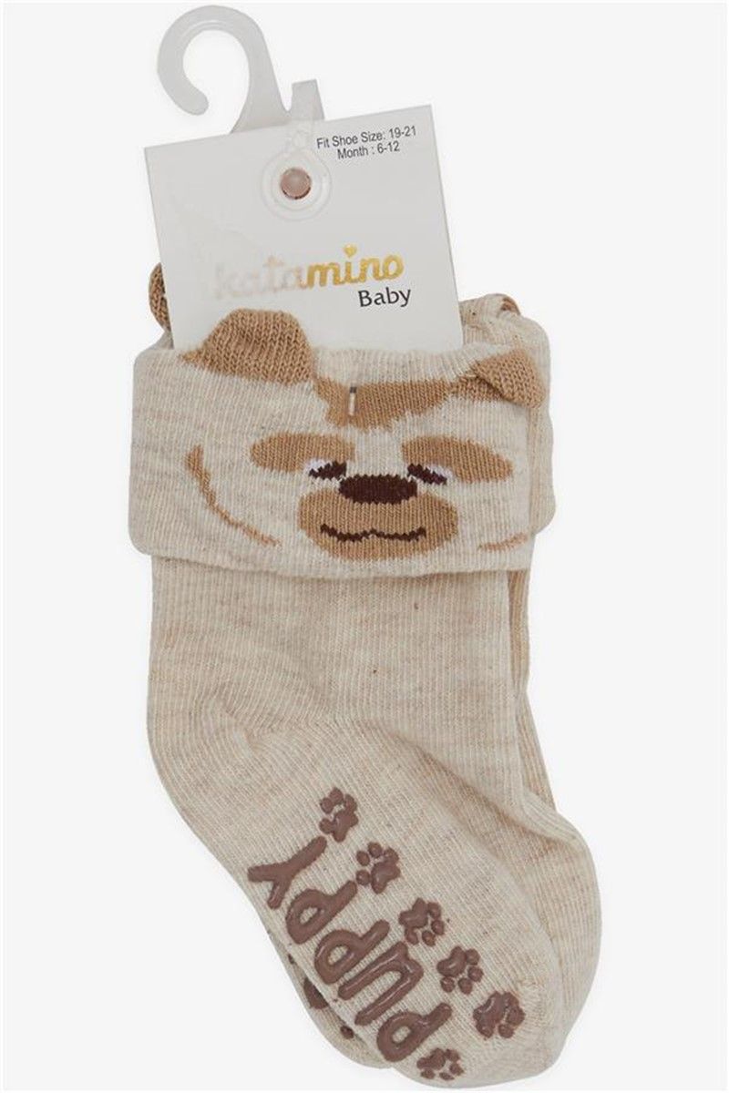 Baby Boy Socks - Beige #380715
