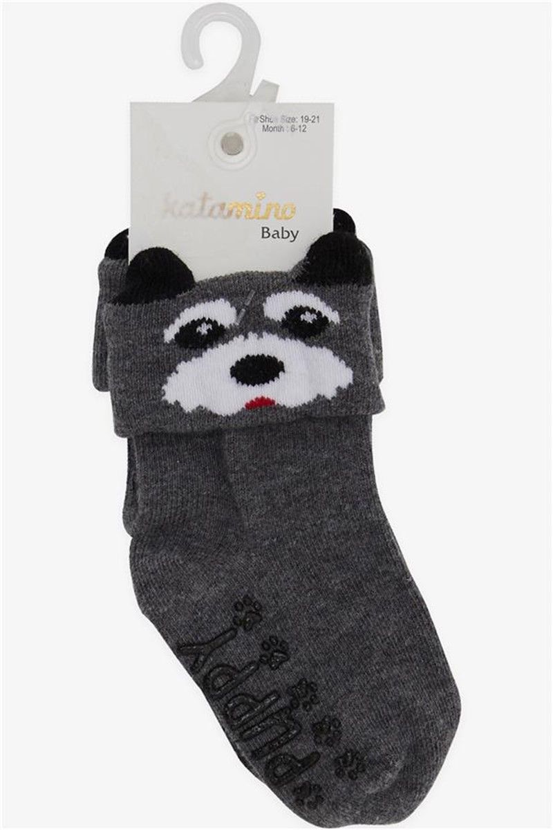 Baby Boy Socks - Gray #380716