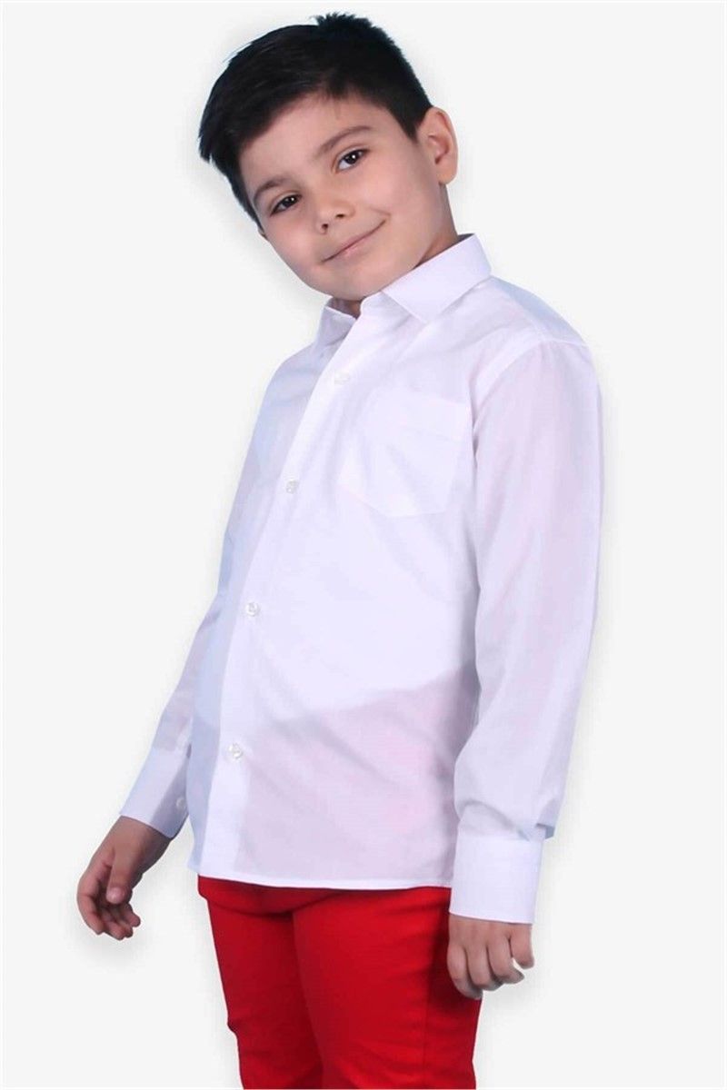 Children's shirt for boy - White #378609