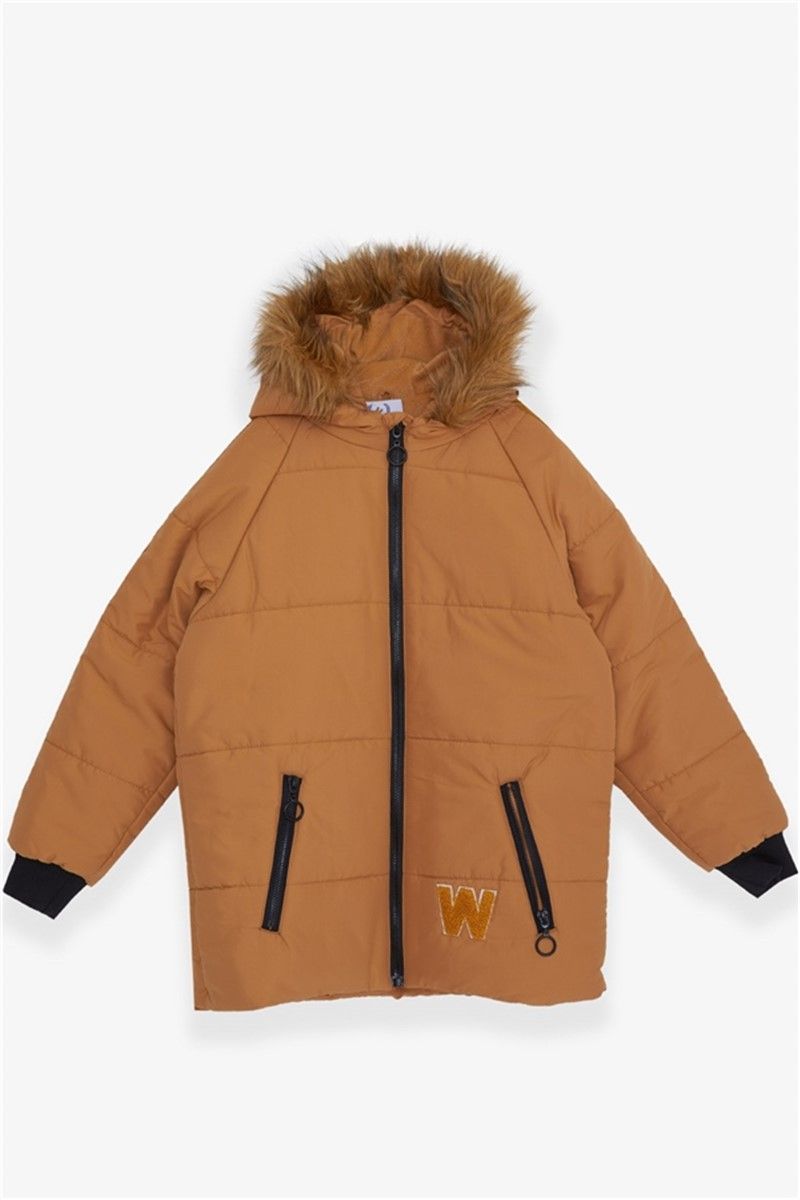 Children's jacket for a boy - Color Mustard #379955