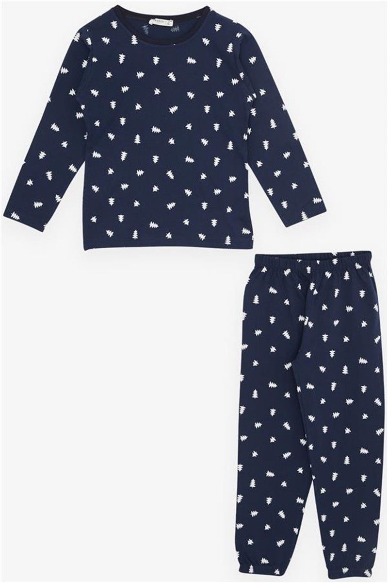 Children's pajamas for boys - Dark blue #383966