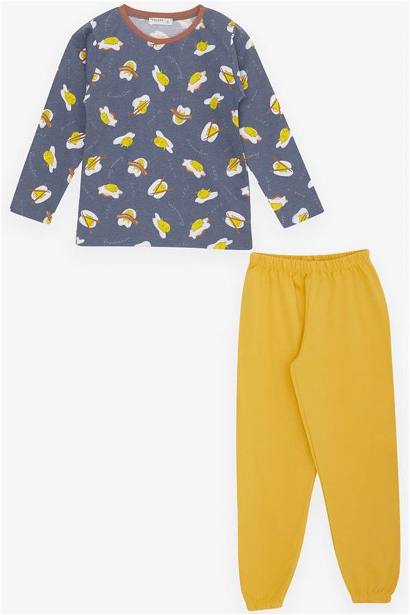 Children's pajamas for boys - Smoke gray #381039