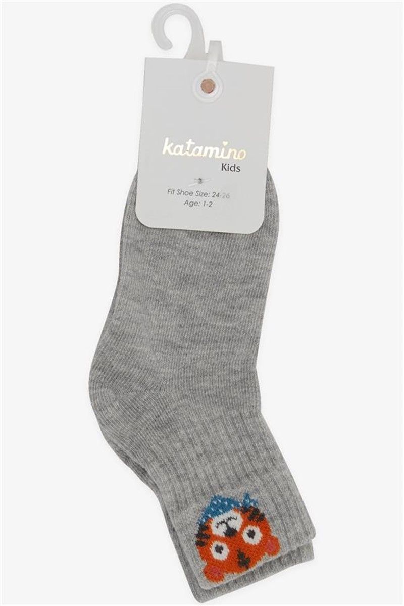 Children's socks for boys - Gray #380705