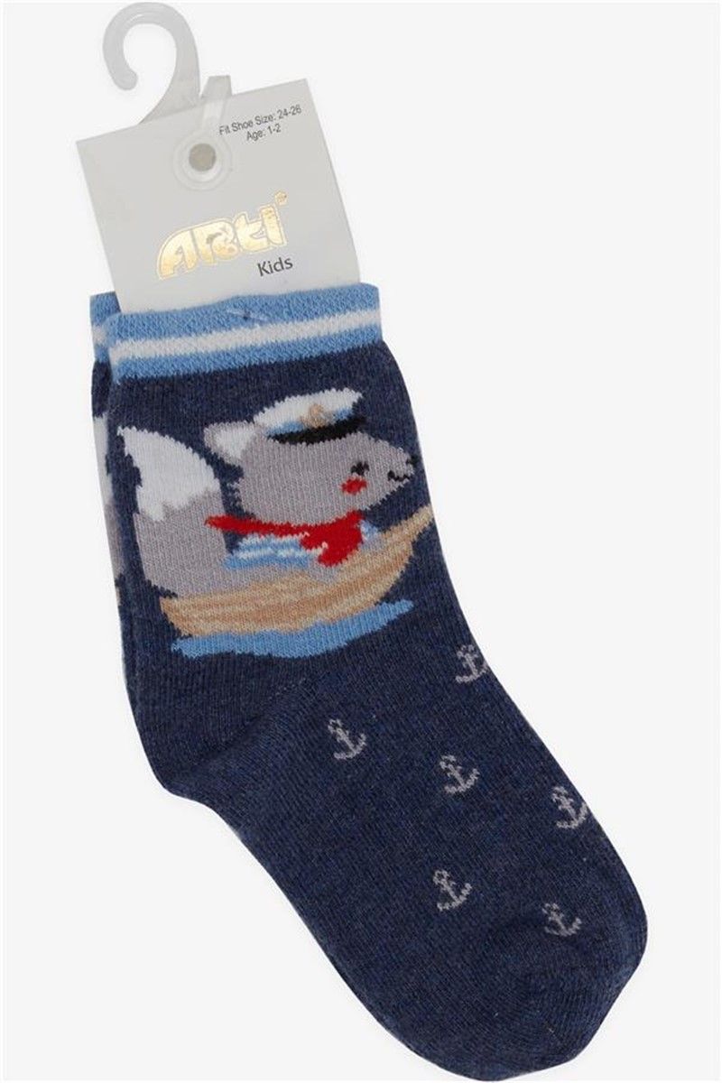 Children's Socks for Boys - Dark Blue #380710