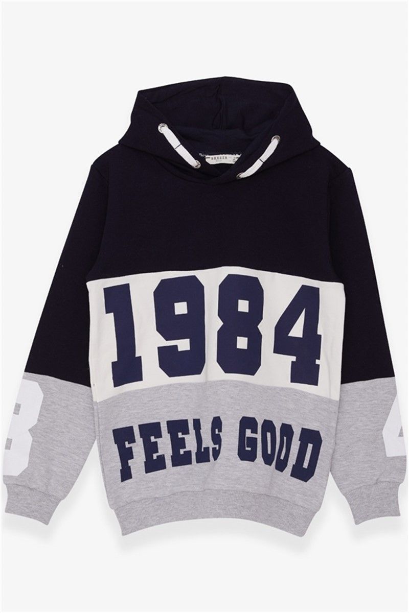 Children's sweatshirt for boys - Navy #379778