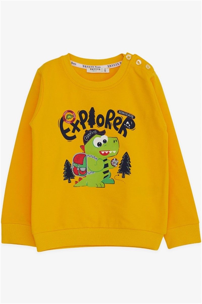 Children's sweatshirt for boys - Yellow #380974