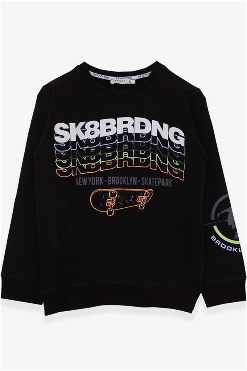 Kids Sweatshirt for Boys - Black #380797