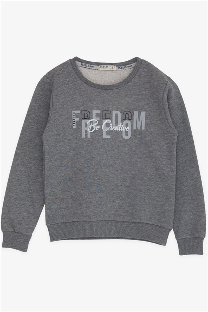 Kids Sweatshirt for Boys - Dark Gray #380392