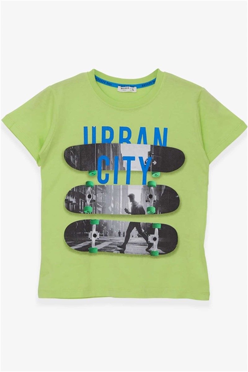 Children's t-shirt for boys - Light green #379604