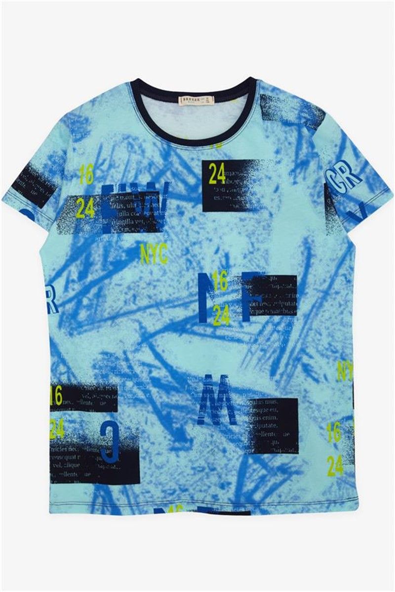 Children's t-shirt for boys - Blue #381154