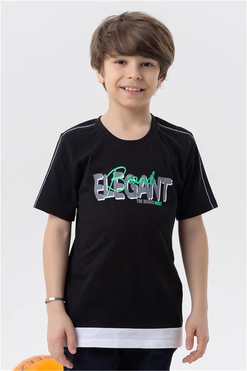 Children's T-shirt for boys - Black #381238