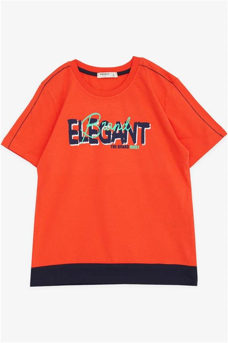 Children's t-shirt for boys - Orange #381237