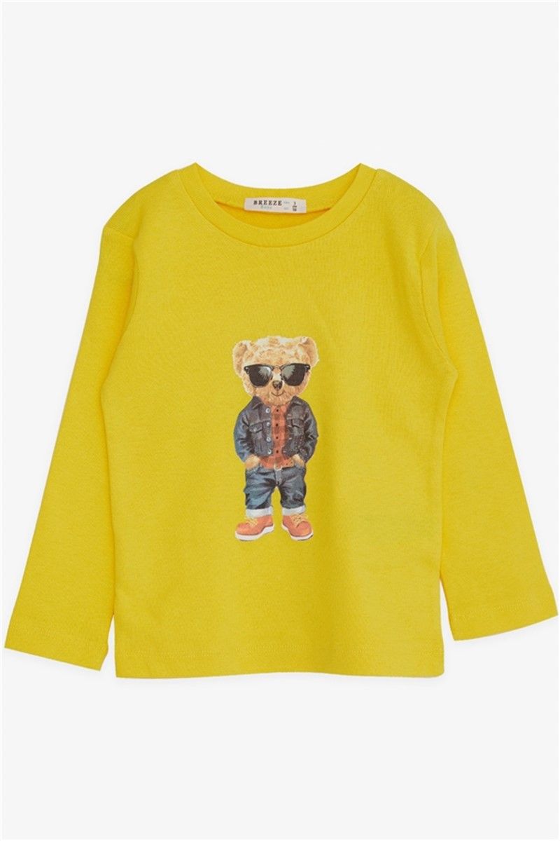 Children's T-shirt for boys - Yellow #380647