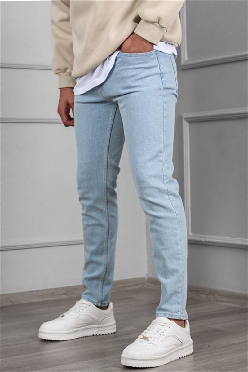 Men's Skinny Fit Jeans 6336 - Light Blue #367690