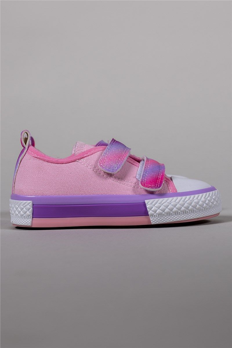 Детски унисекс спортни обувки 001215 - Розови #402700