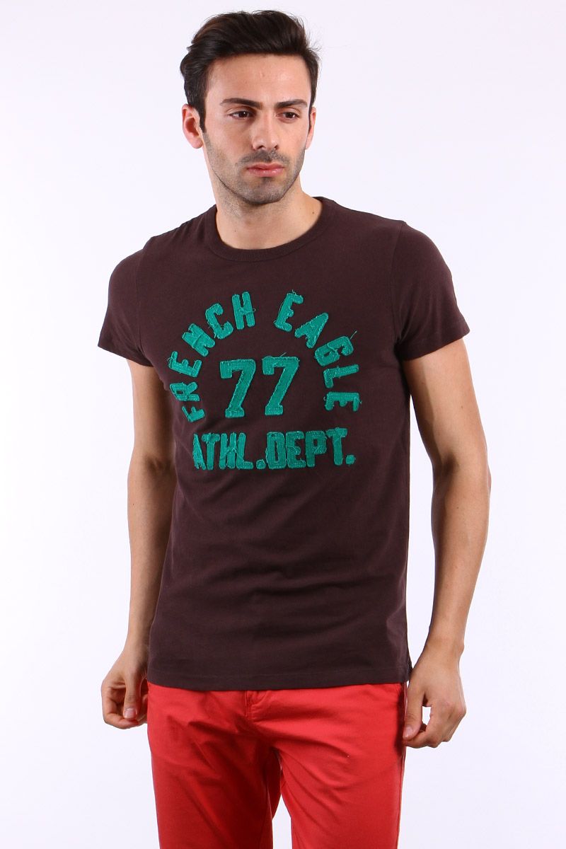 GPC Men's T-Shirt - Burgundy #Fe 6113