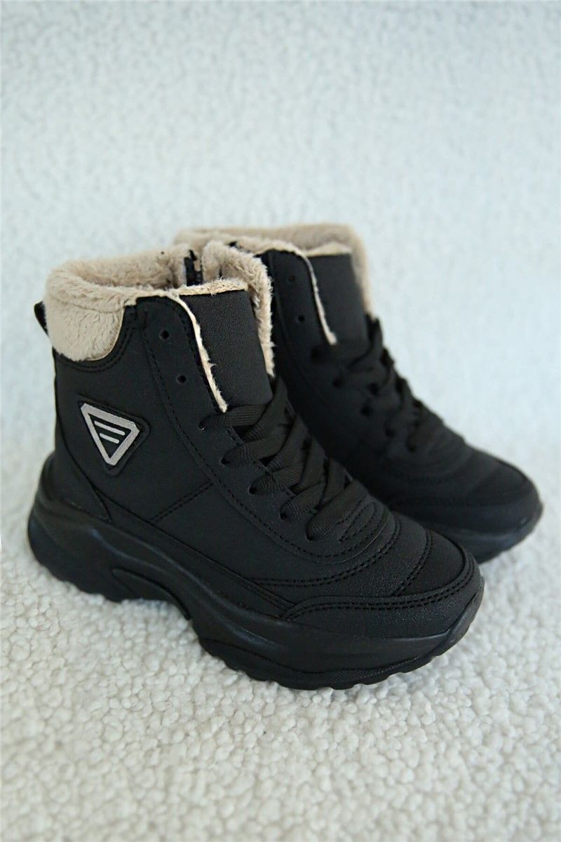 Kids Snow Boots - Black #361430