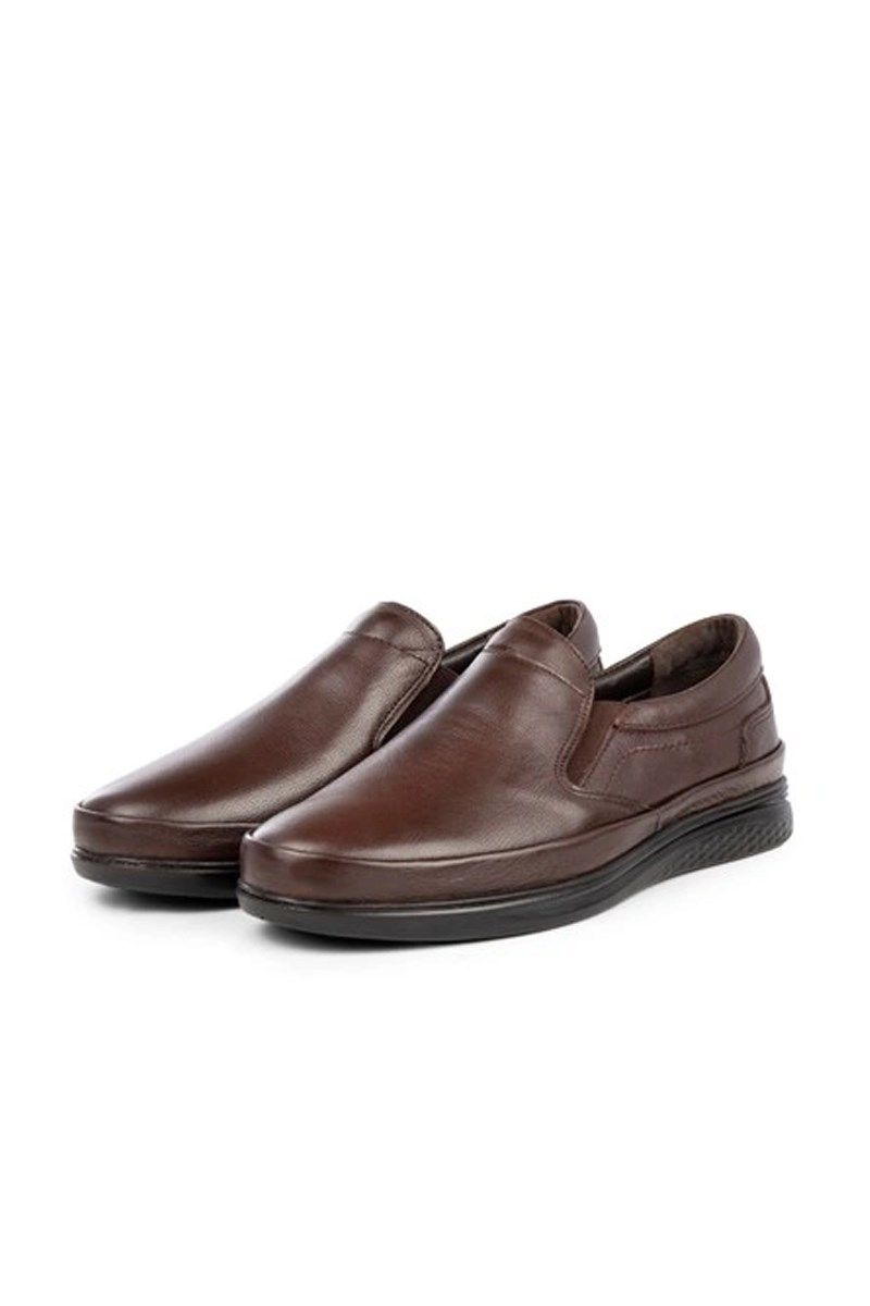 Ducavelli Muške svakodnijevne cipele od prave kože - Tamnosmeđe #363773