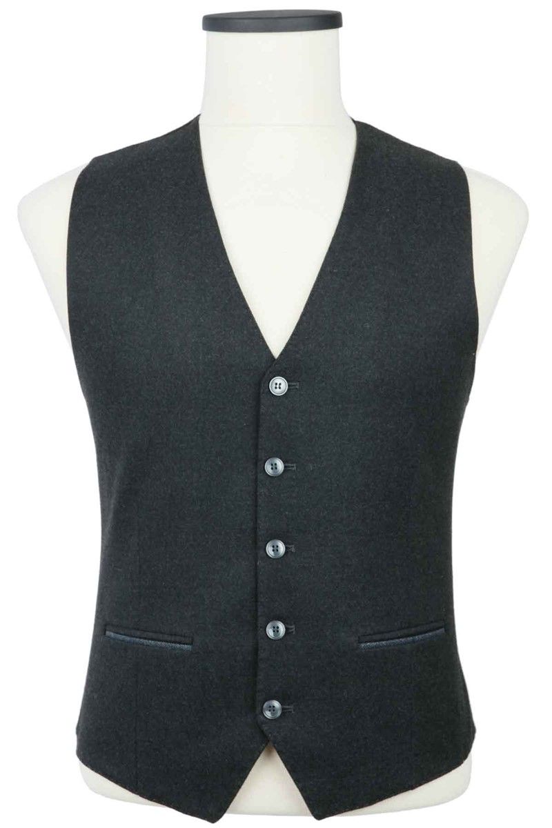 Men's vest - Dark gray #271658